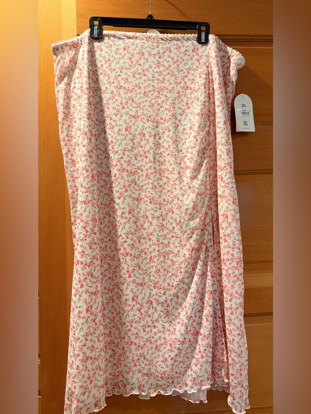 ARULA Pink Floral Maxi Dress